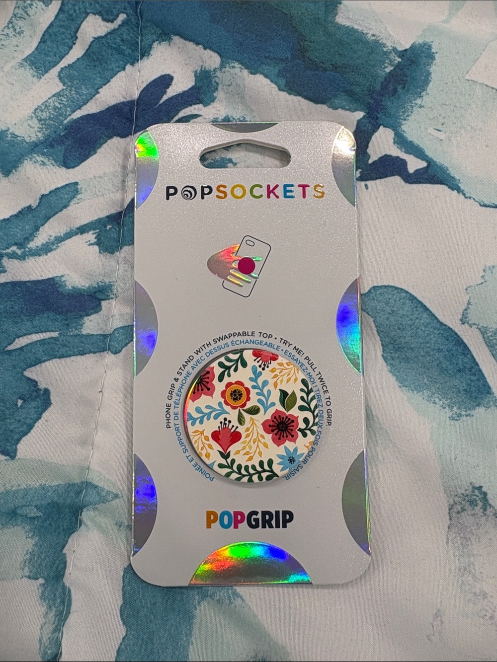 PopSocket PopGrip Phone Grip – Floral Multi-Color